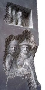 Jüdische Geschichte Skulptur
